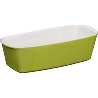 Premier Housewares Stoneware Loaf Dish - Lime Green, Green
