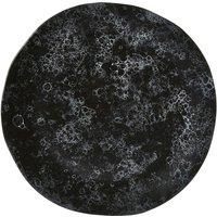 Premier Housewares Pizza Plate - Black Faux Marble, Black