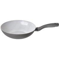 Prestige Earthpan Recycled Non-Stick 28cm Wok, Grey