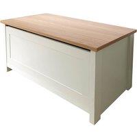 Lancaster Ottoman Storage Cream, Cream