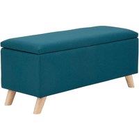 Secreto Fabric Ottoman Teal, Green