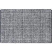 JVL Elegance Mat, 50x75cm - Grey, Grey