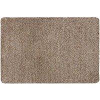 JVL Kensington Cotton Mat 50x75cm - Brown, Brown