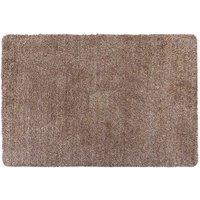 JVL Kensington Cotton Mat 60x90cm - Brown, Brown