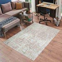 Serdim Rugs Modern Abstract Lines Pattern Contemporary Area Rug Gold 200x290, Gold