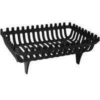 Fire Vida Cast Iron Log Basket Large, Black