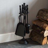 Fire Vida 5 Piece Malham Companion Set, Black