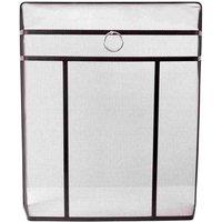 Fire Vida Octon Fire Guard Black & Chrome Ring 28 Inch, Black