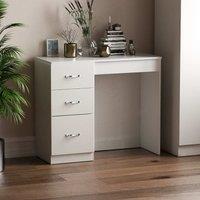 Vida Designs Riano Dressing Table, White, White