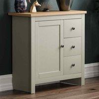 Vida Designs Arlington 3 Drawer 1 Door Sideboard Grey, Grey