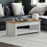 Arlington Sliding Top Coffee Table White, White