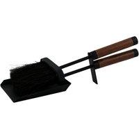Ivyline Leather Handle Tidy Set 35Cm, Black