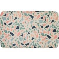 Premier Housewares Soak Bath Mat - Terrazzo Design, Multi