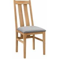 Julian Bowen Set Of 2 Cotswold Dining Chairs, Grey