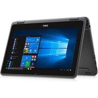 Refurb Dell Latitude 3190 2-in-1 11.6 Laptop/Tablet + Office 365 + Bag, Mouse & Bulldog AV - Graphite Black