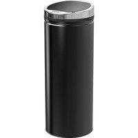 HOMCOM 50L Luxury Automatic Sensor Dustbin, Stainless Steel with Bucket - Black, Black