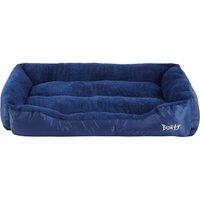 Bunty Deluxe X-Large Soft Dog Bed - Blue, Blue