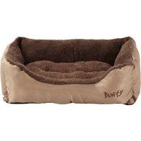 Bunty Deluxe Medium Soft Dog Bed - Cream, Cream