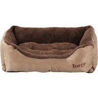 Bunty Deluxe Small Soft Dog Bed - Cream, Cream
