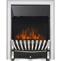 Focal Point Fires 2kW Elegance LED Electric Fire - Chrome, Silver