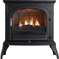 Focal Point Fires 3.1kW Leirvik Cast Gas Stove - Black