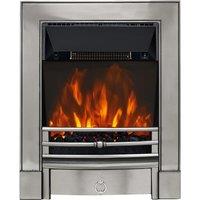 Focal Point Fires 2kW Soho Cast LED Electric Fire - Chrome, Silver