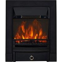 Focal Point Fires 2kW Soho Cast LED Electric Fire - Black