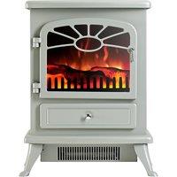 Focal Point Fires 1.8kW ES2000 Electric Stove - Grey, Grey