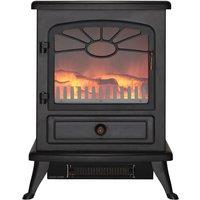 Focal Point Fires 1.8kW ES2000 Electric Stove - Black, Black