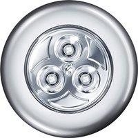 Ledvance Dot-It Classic Battery Powered Mobile Light Silver, Silver