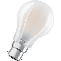 Osram 60W Filament Frosted B22D GLS Classic LED Bulb - Daylight White, Clear