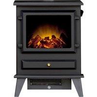 Adam 1.8kW Hudson Electric Stove in Black, Black