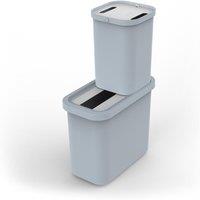 Joseph Joseph GoRecycle 46-litre Recycling Collector & Caddy Set - Blue, Blue
