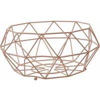 Premier Housewares Fruit Basket, Pink Finish, Pink