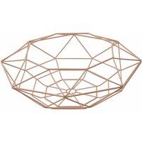 Premier Housewares Fruit Basket, Pink Finish, Pink