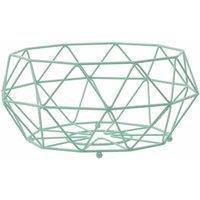 Premier Housewares Fruit Basket, Green Finish, Green