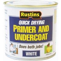 Rustins White Primer and Undercoat 250ml