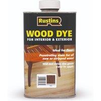 Rustins Wood Dye Brown Mahogany 250ml