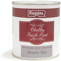 Rustins Chalky Finish Paint Georgian Grey 250ml