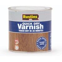 Rustins Quick Dry Varnish Satin Clear 250ml