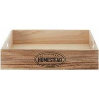 Maison Rustic Homestead Crate, Natural