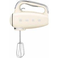 Smeg HMF01CRUK 50s Retro Style 250W Electric Hand Mixer - Cream, Cream