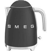 Smeg KLF03BLMUK 50s Retro Style 1.7L 3KW Jug Kettle - Matte Black, Black