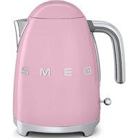 Smeg KLF03PKUK 50s Retro Style 1.7L 3KW Jug Kettle - Pink, Pink