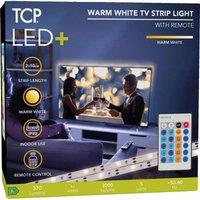 TCP Tape LED Light for TVs Warm White USB - 2 x 50cm