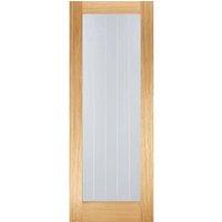 LPD Doors LPD (W) 27 inch Oak Mexicano Pattern 10 Glazed Pre-Finished Internal Door