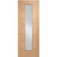 LPD Doors LPD (W) 27 inch Oak Vancouver Glazed Long Light Internal Door