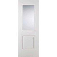 LPD Doors LPD (W) 27 inch White Arnhem Glazed 1L Internal Door