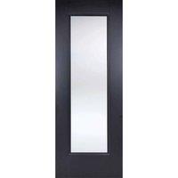 LPD Doors LPD (W) 30 inch Black Eindhoven Glazed 1L Internal Door