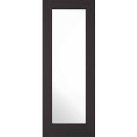 LPD Doors LPD (W) 30 inch Charcoal Black Diez Glazed 1L Internal Door